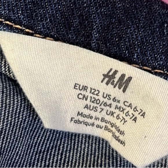 H&M Kids Ruffle Denim Jacket - Picture 3 of 4